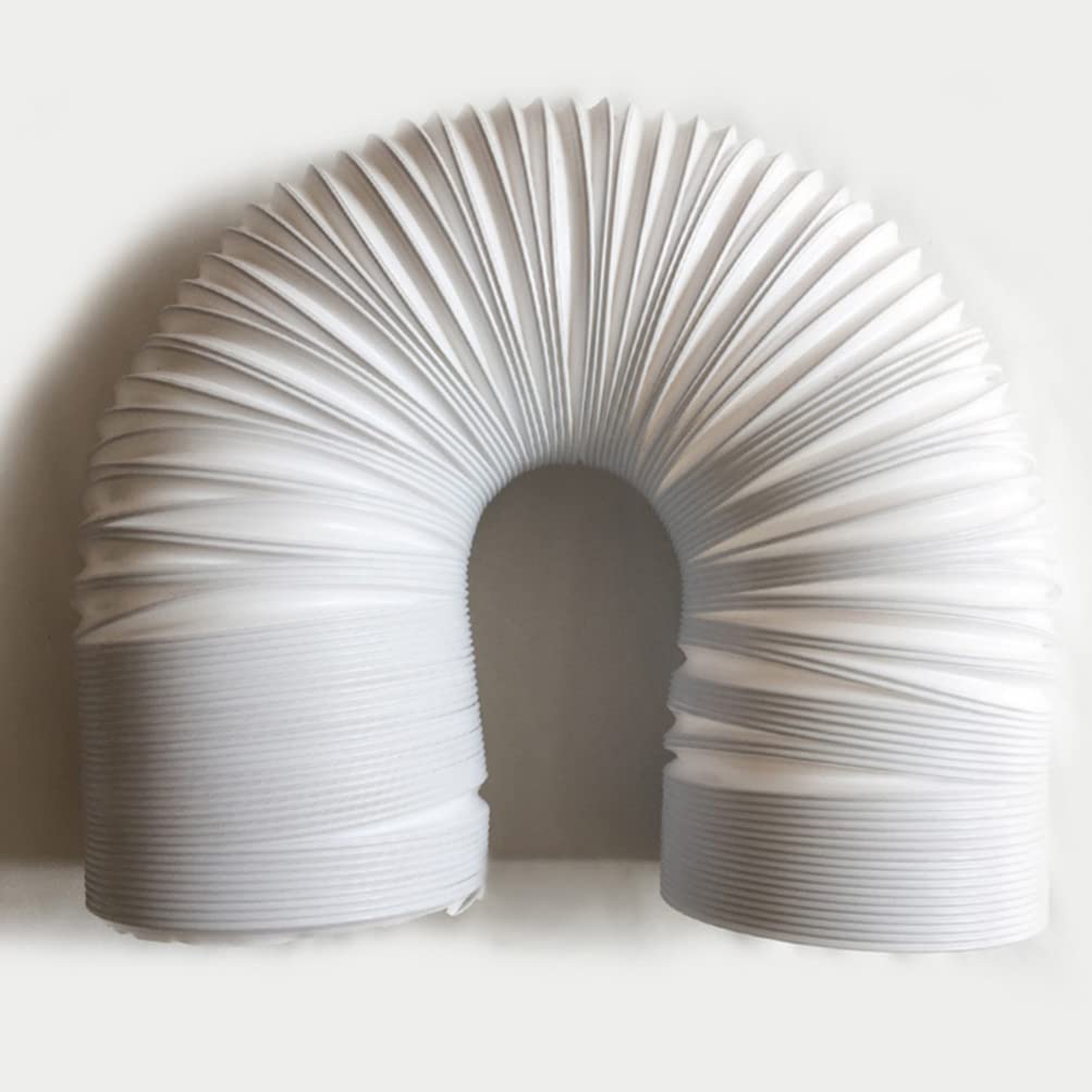 Universal Air Conditioning Exhaust Duct & Dryer Vent Hose - Flexible AC Hose for Kitchen, Household & HVAC Discharge | Perfect for Home, RV & Portable AC Units