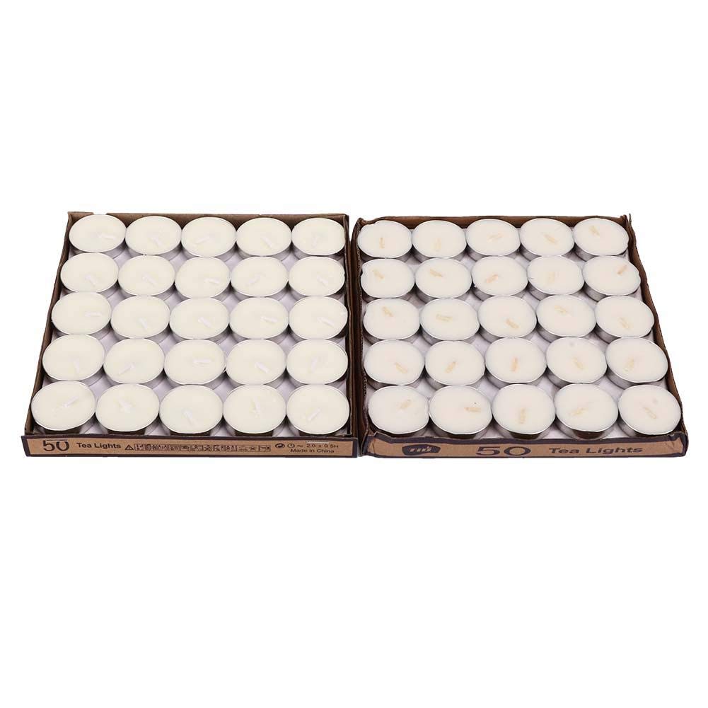 Eco-Friendly Scented Candles - 100pcs for Yoga & Relaxation