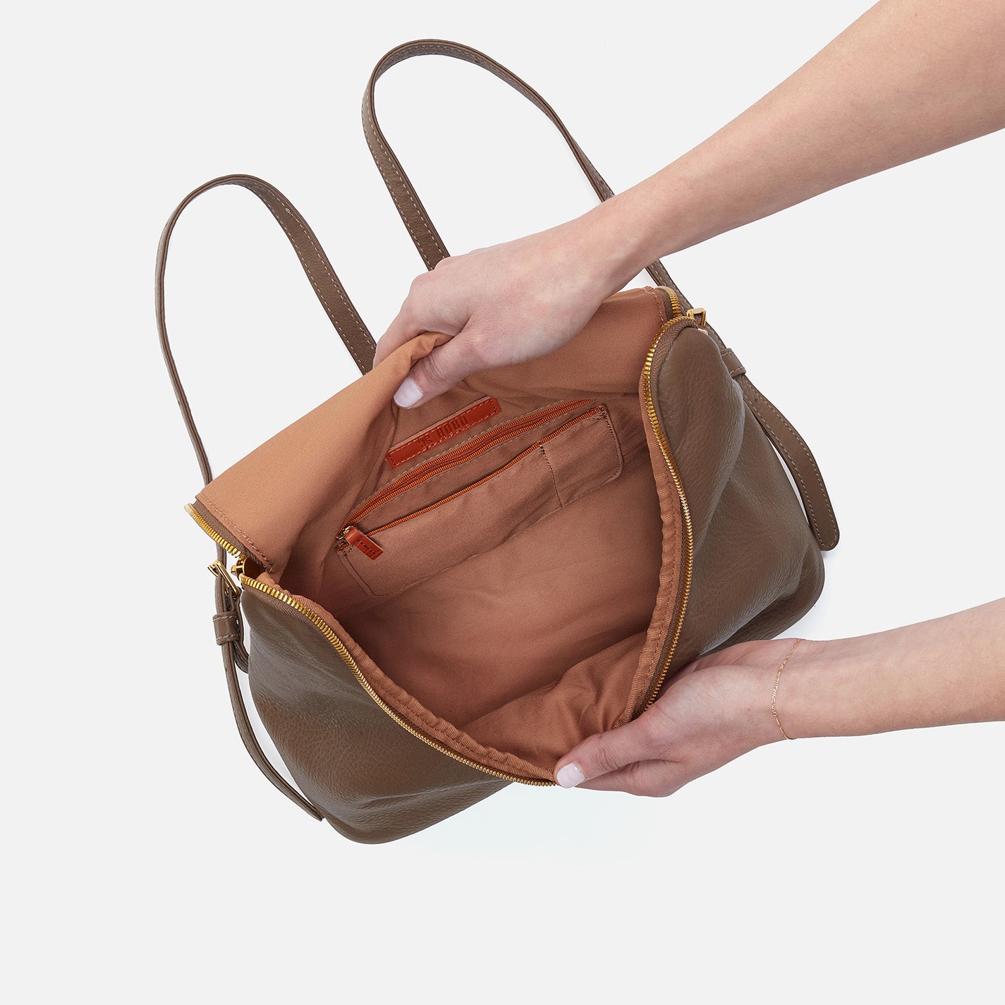 Premium Pebbled Leather Fern Backpack - Dark Elm | Stylish & Durable Laptop Bag for Work, Travel & College