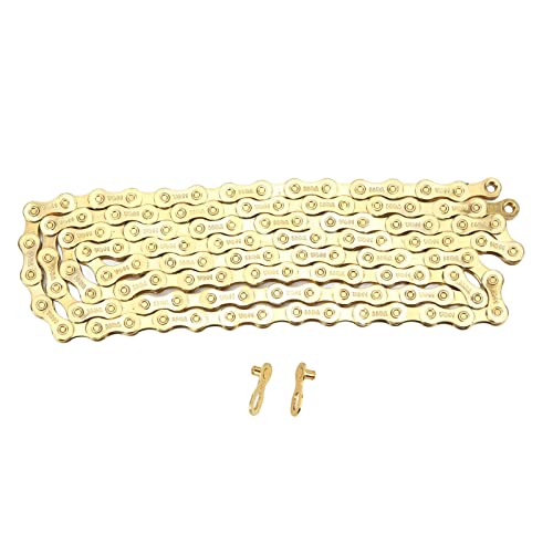 11-Speed Bike Chain 116 Links - Durable Mountain & Road Bike Chain for Smooth Shifting - Perfect for Cycling, Commuting, and Off-Road Adventures