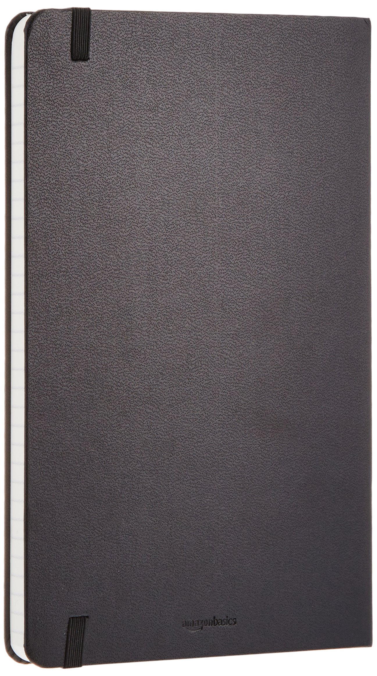 Amazon Basics Classic Grid & Lined Hardcover Notebook - 240 Pages, 5.7