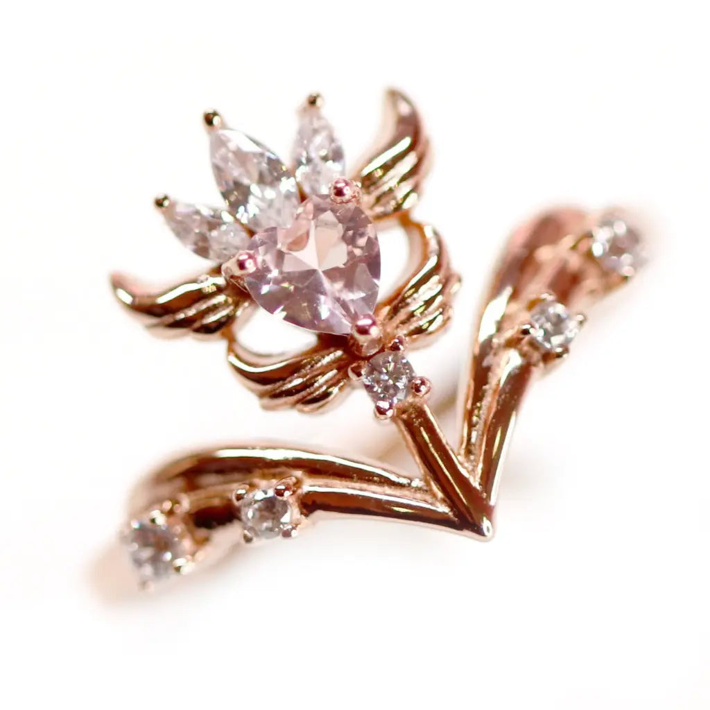 Ellie Ring - Elegant & Dainty Gold Plated Ring for Women | Perfect for Everyday Wear, Gifts & Special Occasions