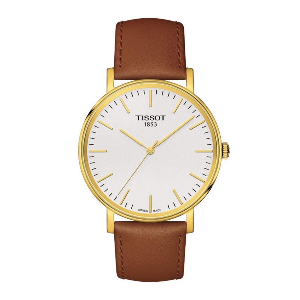 Tissot T-Classic Everytime Men's Watch - Silver Dial, Stainless Steel, Swiss Quartz Movement - Model T109.410.36.031.00 | Perfect for Business, Formal Events & Everyday Wear