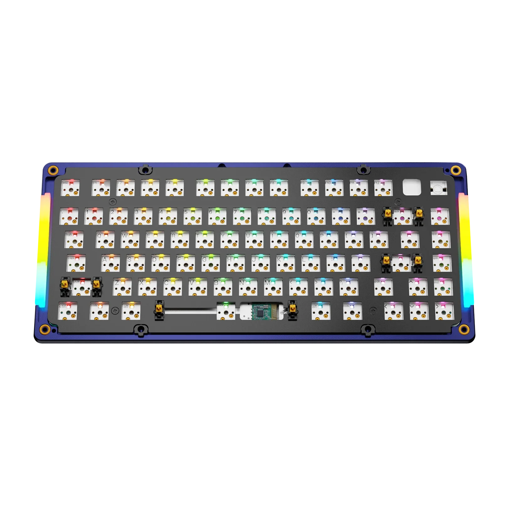 GMMK 3 75% Mechanical Keyboard Metal Bottom Case - Midnight Blue | Premium Gaming & Office Keyboard for PC, Mac | Perfect for Typing, Programming & Esports
