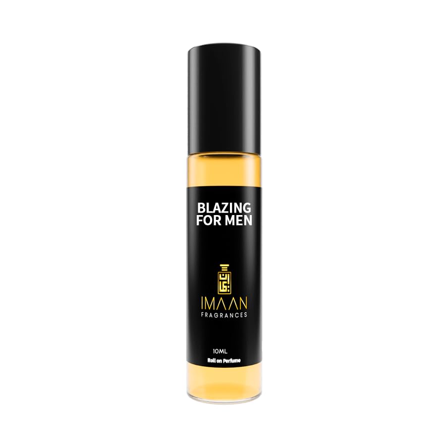 Blazing For Men Luxury Perfume Oil - Inspired by B Lazin Mistar Saym - Long Lasting Cologne for Men - Perfect for Date Night, Office & Special Occasions