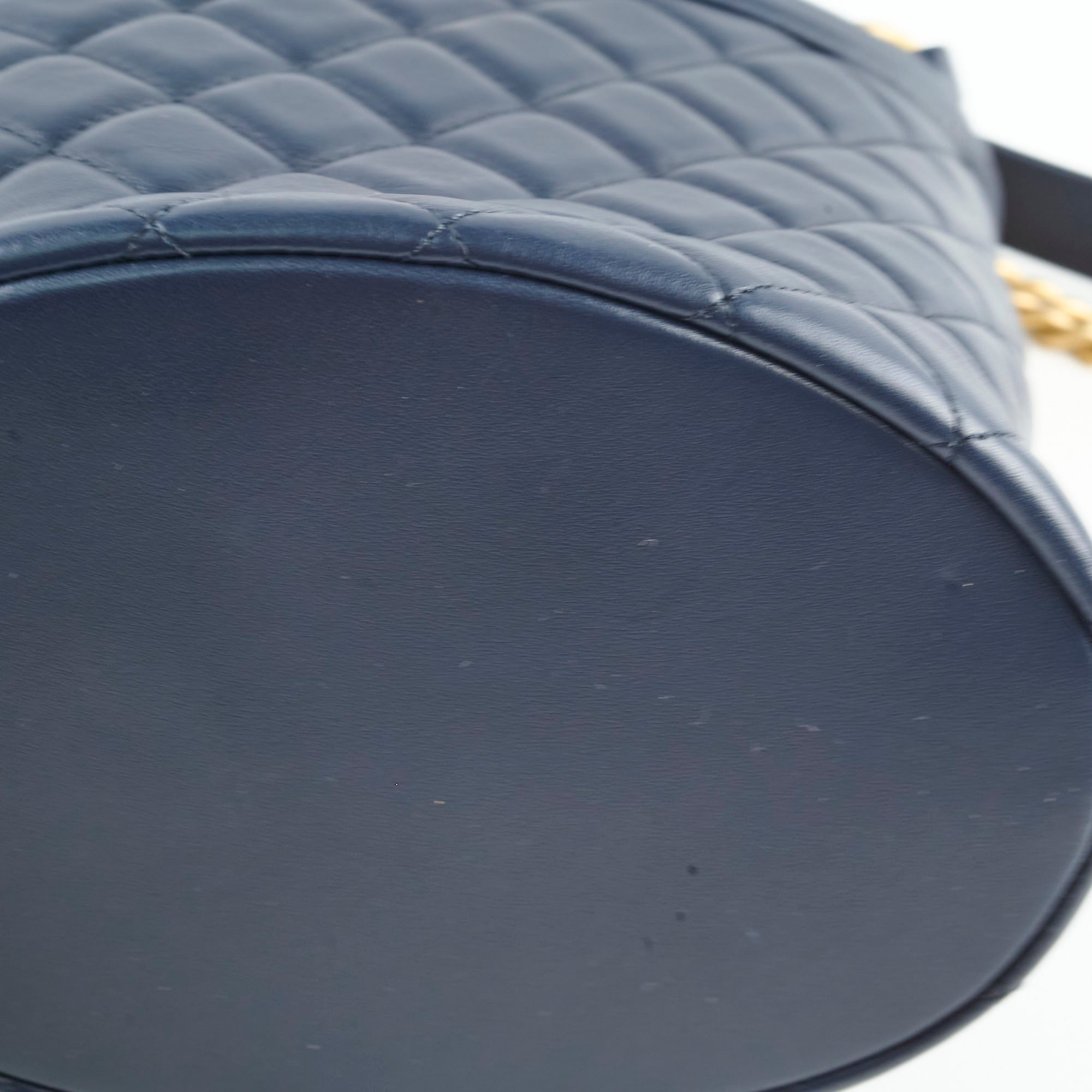 Chanel Boy Bucket Bag in Navy Blue - Luxury Designer Handbag for Women | Perfect for Everyday Use, Work & Special Occasions