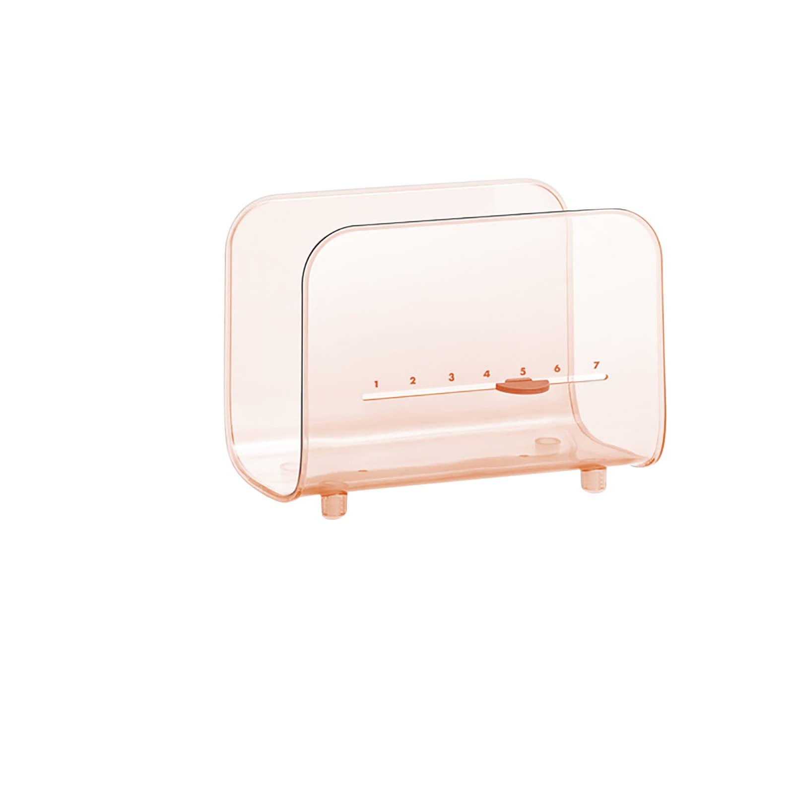 Clear Acrylic Tissue Box Holder & Magazine Dispenser - Stylish Storage Organizer for Kitchen, Office, Bathroom, and Tabletop | Perfect for Home, Office, and Commercial Spaces