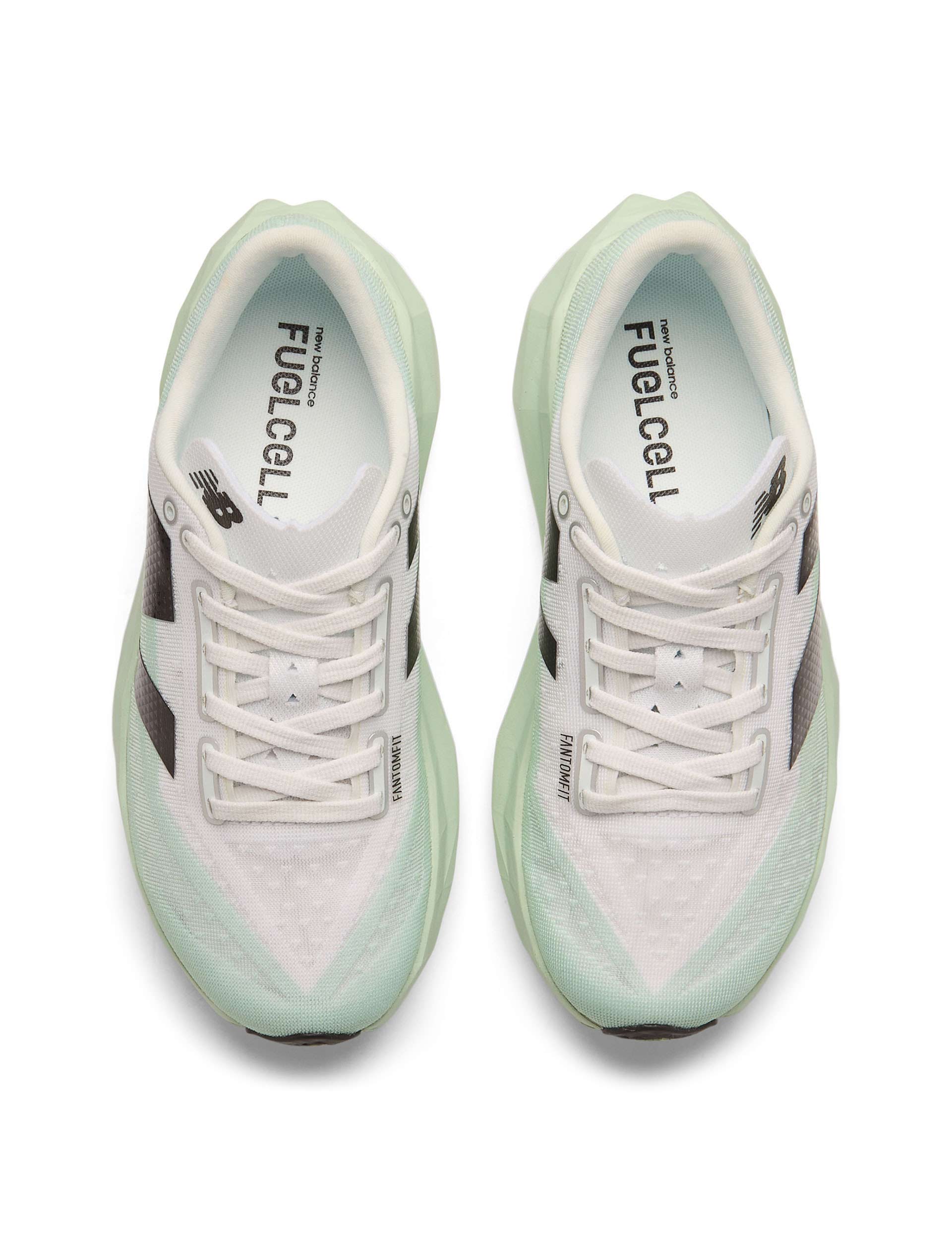 New Balance FuelCell Rebel v4 Running Shoes - Clay Ash/White/Black - Lightweight & Responsive for Road Running & Training