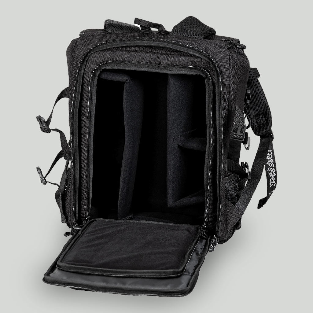 Mesmer Backpack with Removable Video Camera Pouch - Waterproof Travel & Photography Backpack for Outdoor Adventures & Daily Commute