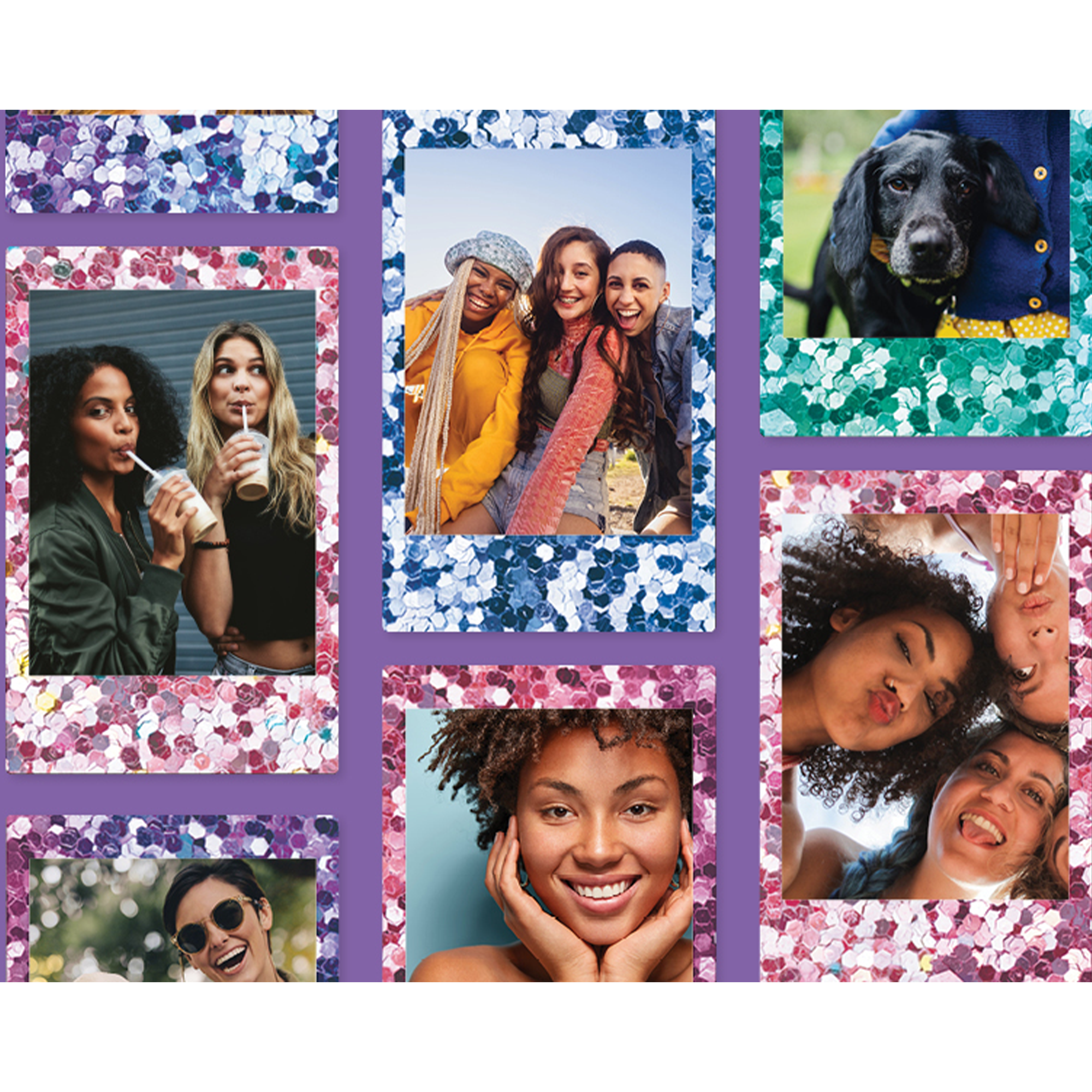 Fujifilm Instax Mini Confetti Instant Film - 10 Exposures | Colorful Party & Wedding Photo Paper for Polaroid Cameras | Perfect for Birthday Celebrations, Baby Showers & Special Events