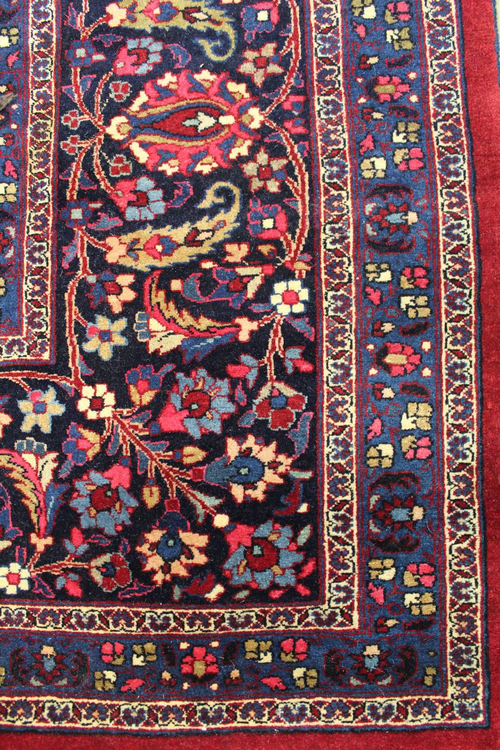 Antique Meshad Handwoven Traditional Persian Rug JF8246 - Perfect for Living Room, Bedroom & Home Decor