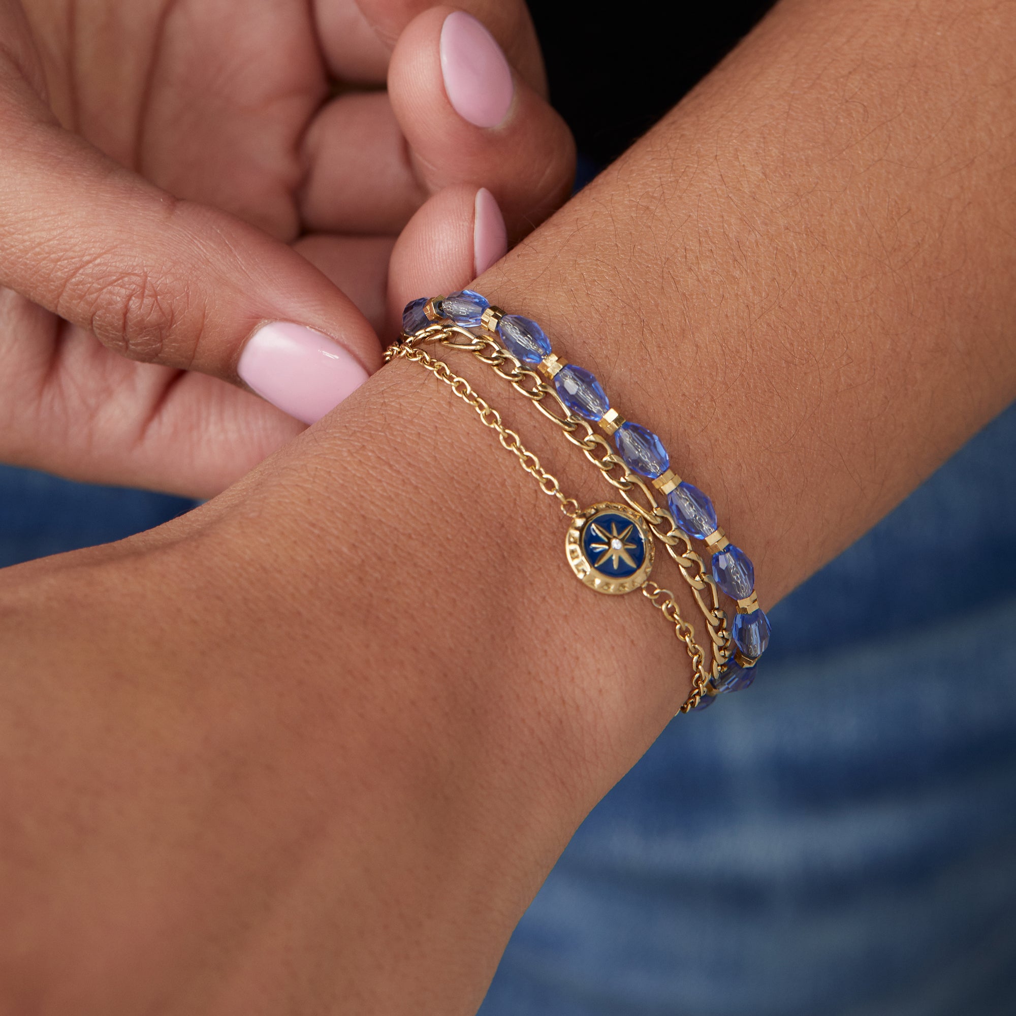 Compass Stranded Bracelet Set for Men & Women - Adventure & Travel Jewelry - Perfect for Outdoor Enthusiasts & Hiking Gifts
