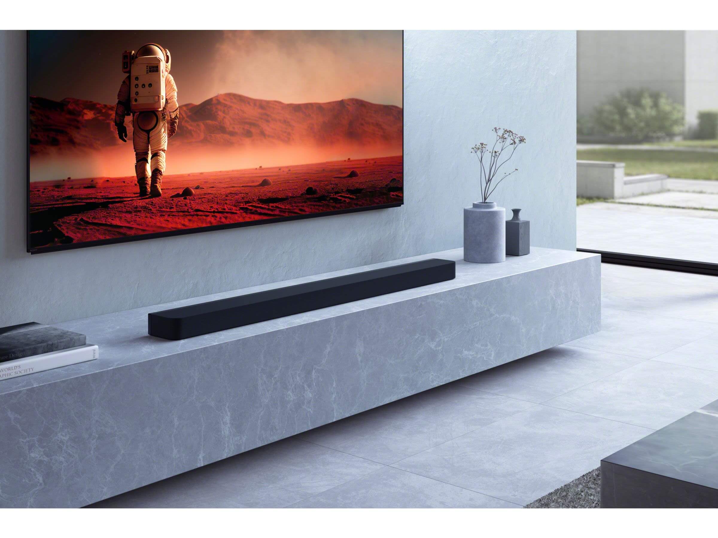 Sony BRAVIA Theatre Bar 9 (HT A9000) Premium Dolby Atmos Soundbar with Wireless Subwoofer - Home Theater System for Movies, Music & Gaming