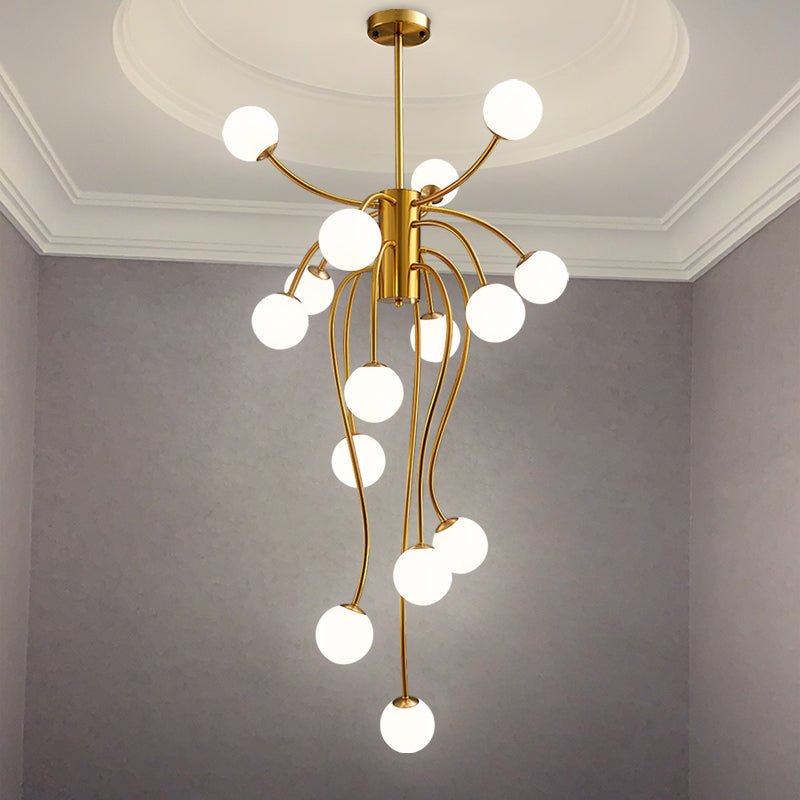 Caroline Chandelier - Elegant Crystal Ceiling Light Fixture for Dining Room, Bedroom & Living Room | Modern Home Decor Lighting