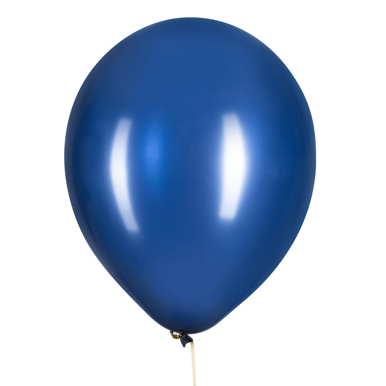 50 PCS 12 Inch Navy Blue & Orange Confetti Balloons - Premium Latex Party Balloons for Birthday, Graduation, Baby Shower & Holiday Decorations