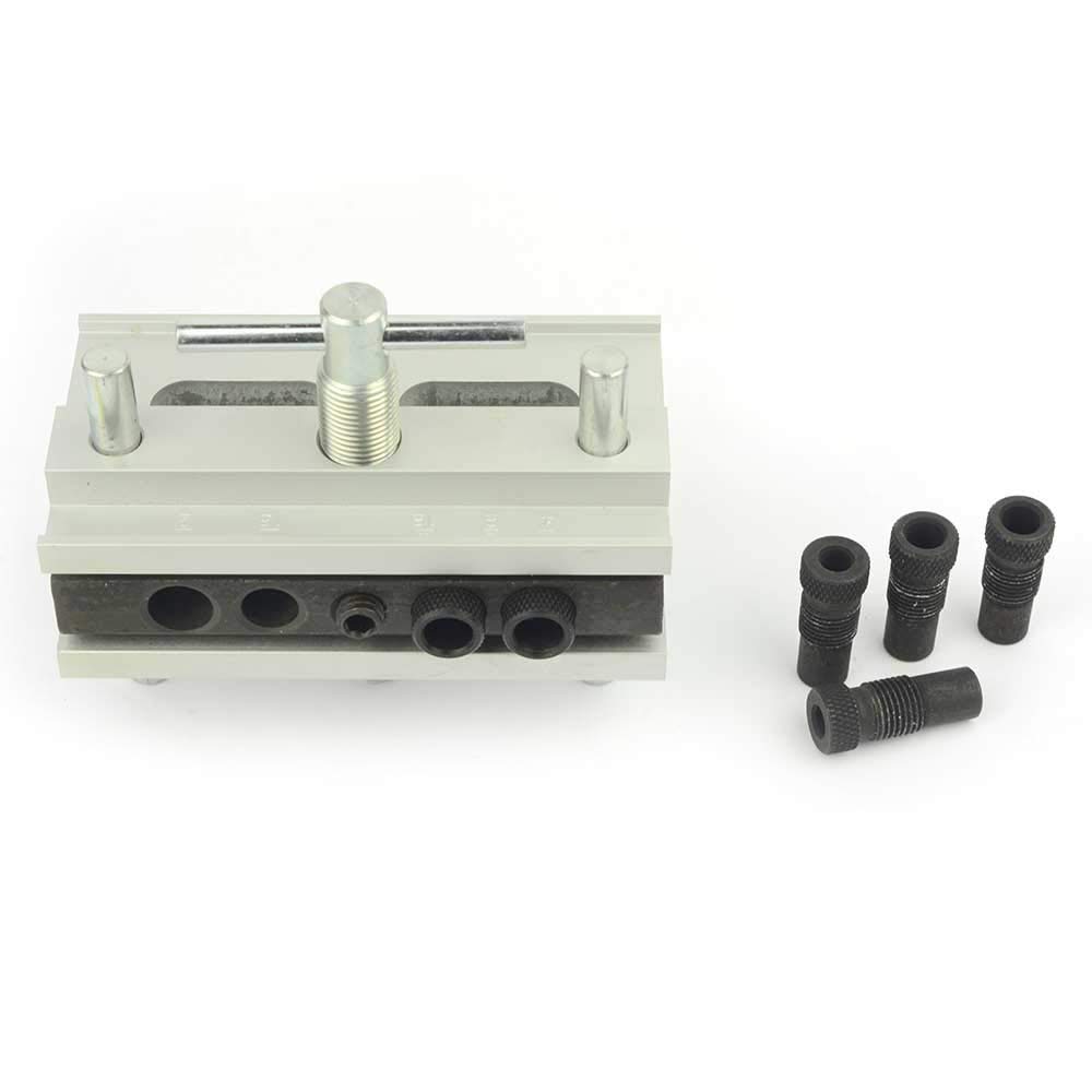 Big Horn 19625 Doweling Jig Kit - Precision Woodworking Tool for Strong Joints & DIY Projects | Perfect for Cabinet Making, Furniture Repair, and Crafting