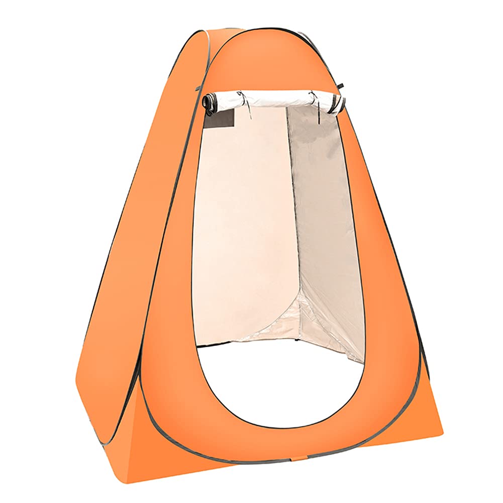 Portable Pop-Up Shower Tent & Camping Toilet Privacy Shelter – Waterproof, Windproof, Rainproof for Beach, Hiking, Outdoor Changing & Toilet Use – Ideal for Camping, Beach Trips & Outdoor Adventures