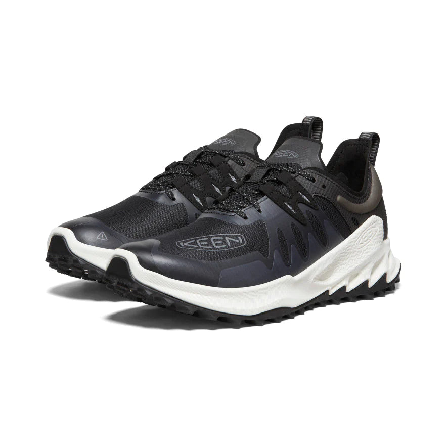 Men's Zionic Speed Running Shoes - Black/Star White | Lightweight & Breathable for Jogging, Gym Workouts & Daily Wear