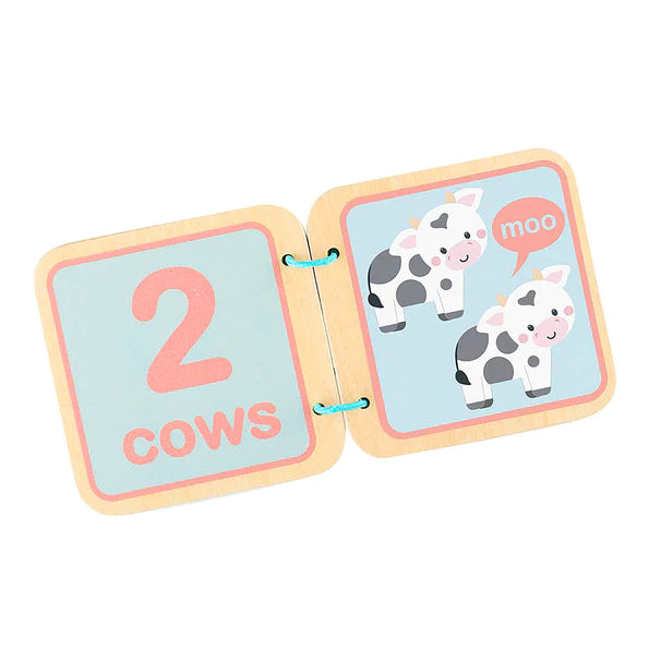Farmyard Animal Counting Book for Kids - Fun Educational Toddler Learning Activity - Perfect for Preschool, Kindergarten & Homeschooling