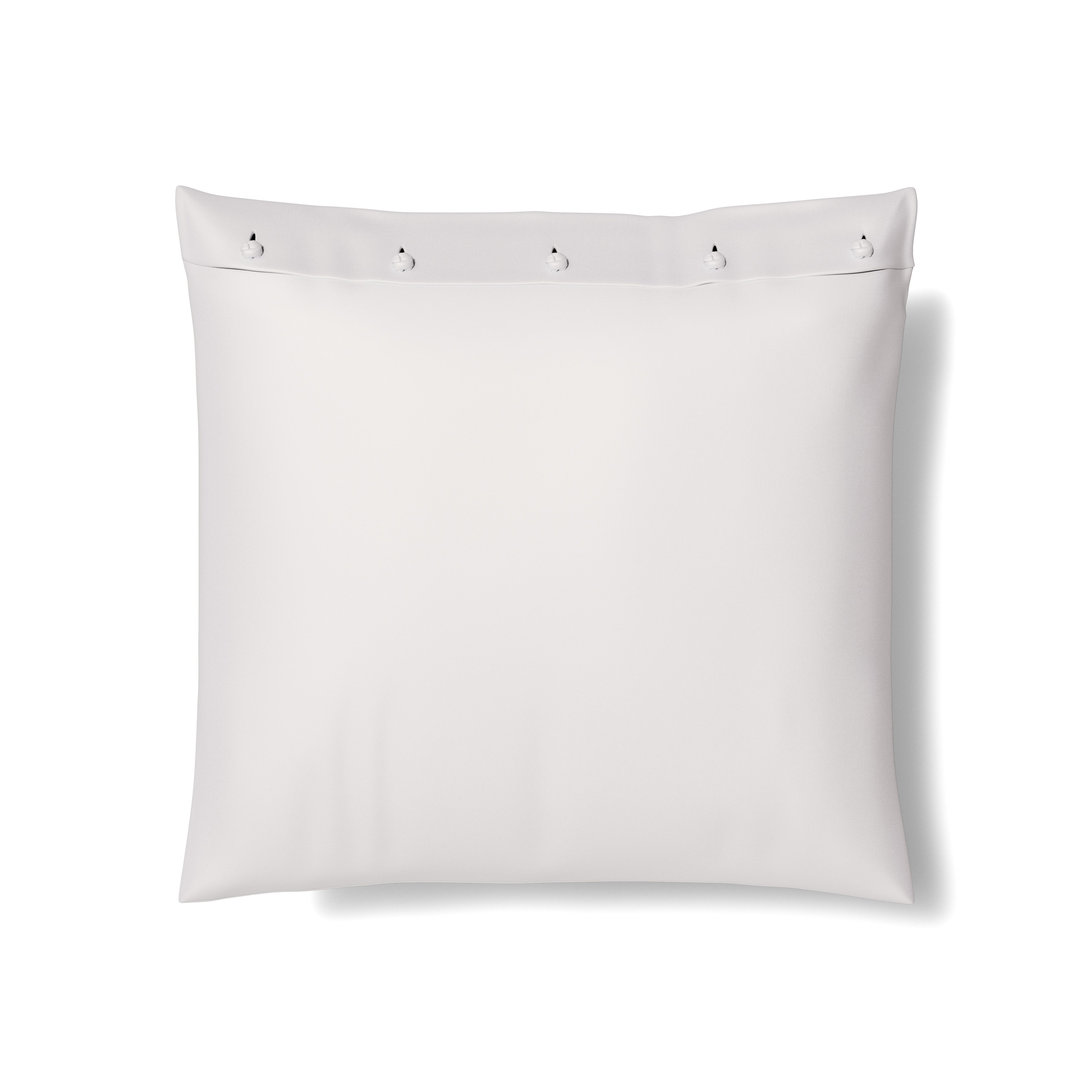 Luxury Charmeuse Pillow Sham with Elegant French Knots - Perfect for Master Bedroom & Guest Room Decor