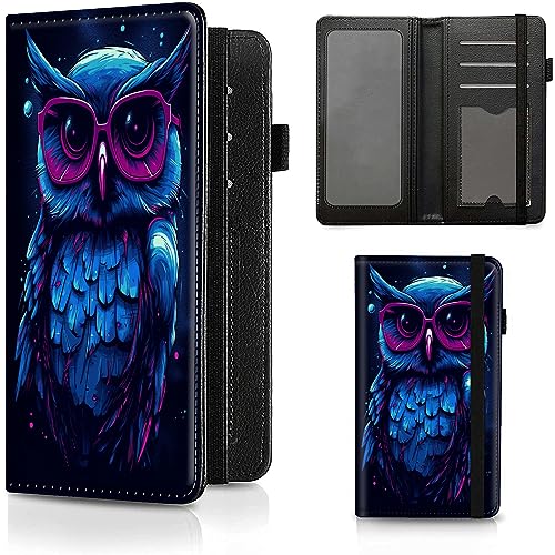 Blue Owl with Sunglasses