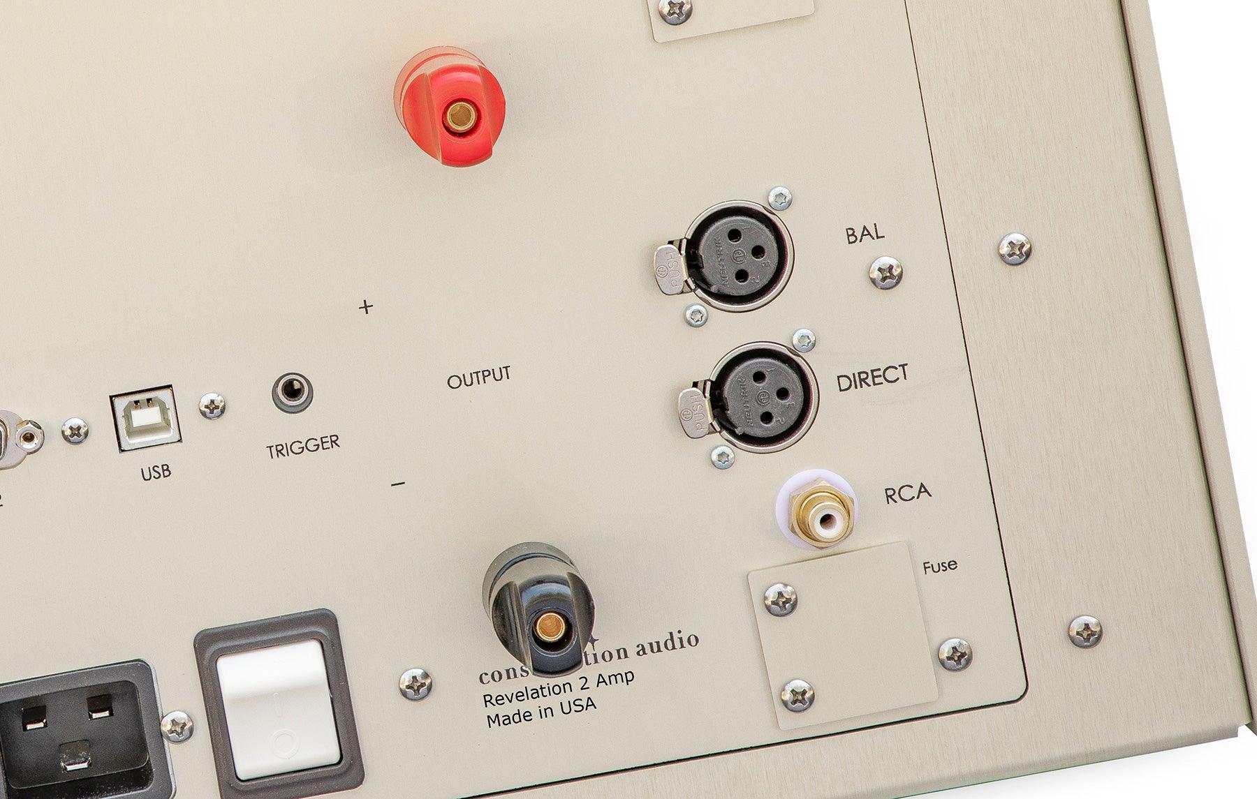 Constellation Revelation 2 High-End Stereo Power Amplifier - Audiophile Grade Home Theater & Music Listening System