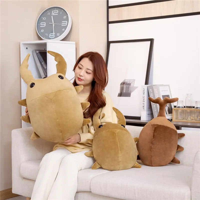 50/60cm Cute Cartoon Insect Plush Toys - Kawaii Anime Stuffed Animals, Soft Body Pillow for Kids & Baby Gifts | Perfect for Nursery Decor, Birthday Presents & Cuddling Companions