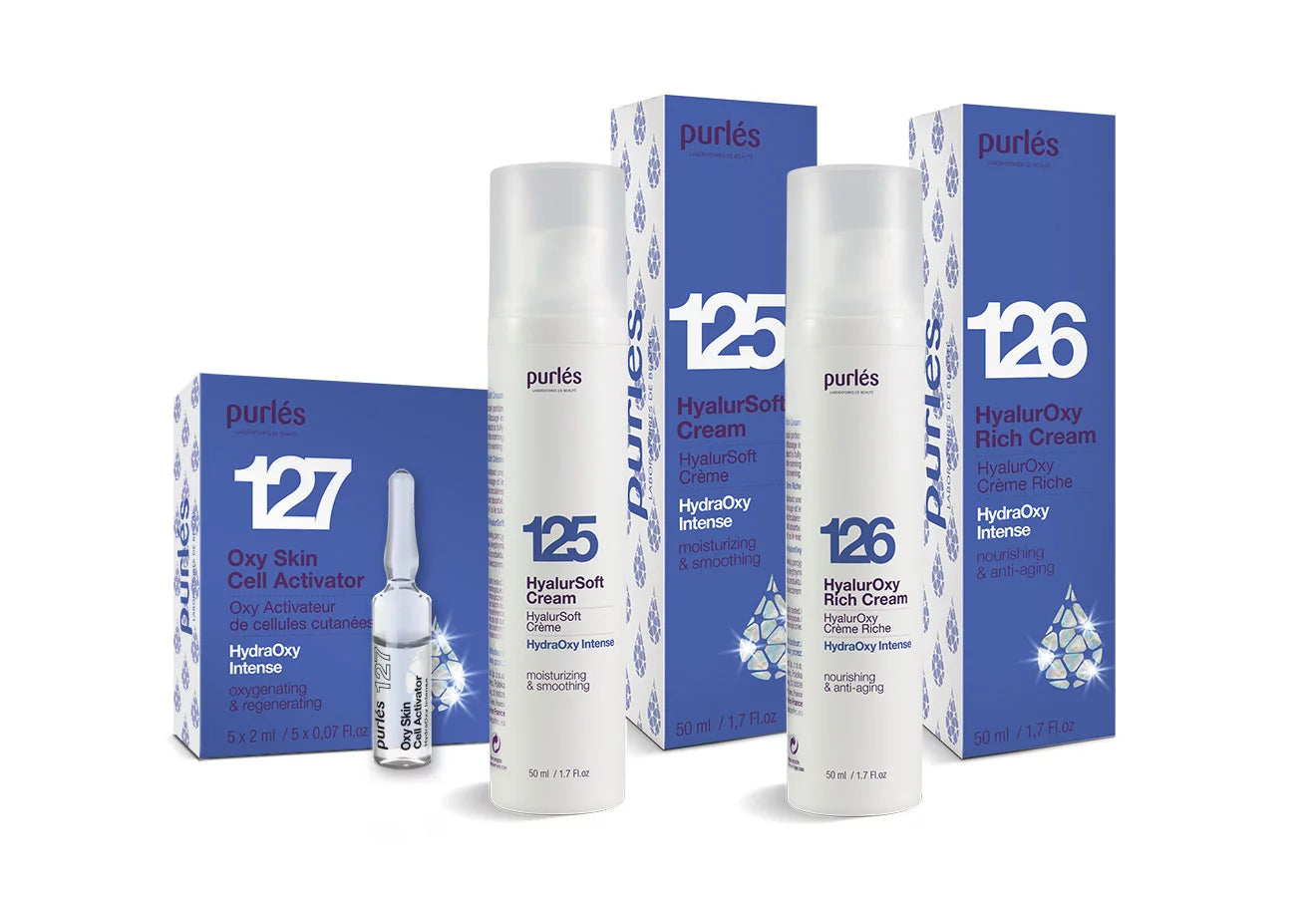 Purlés HydraOxy Intense Oxygen Facial Serum for Hydration & Anti-Aging - Perfect for Daily Skincare Routine & Glowing Skin