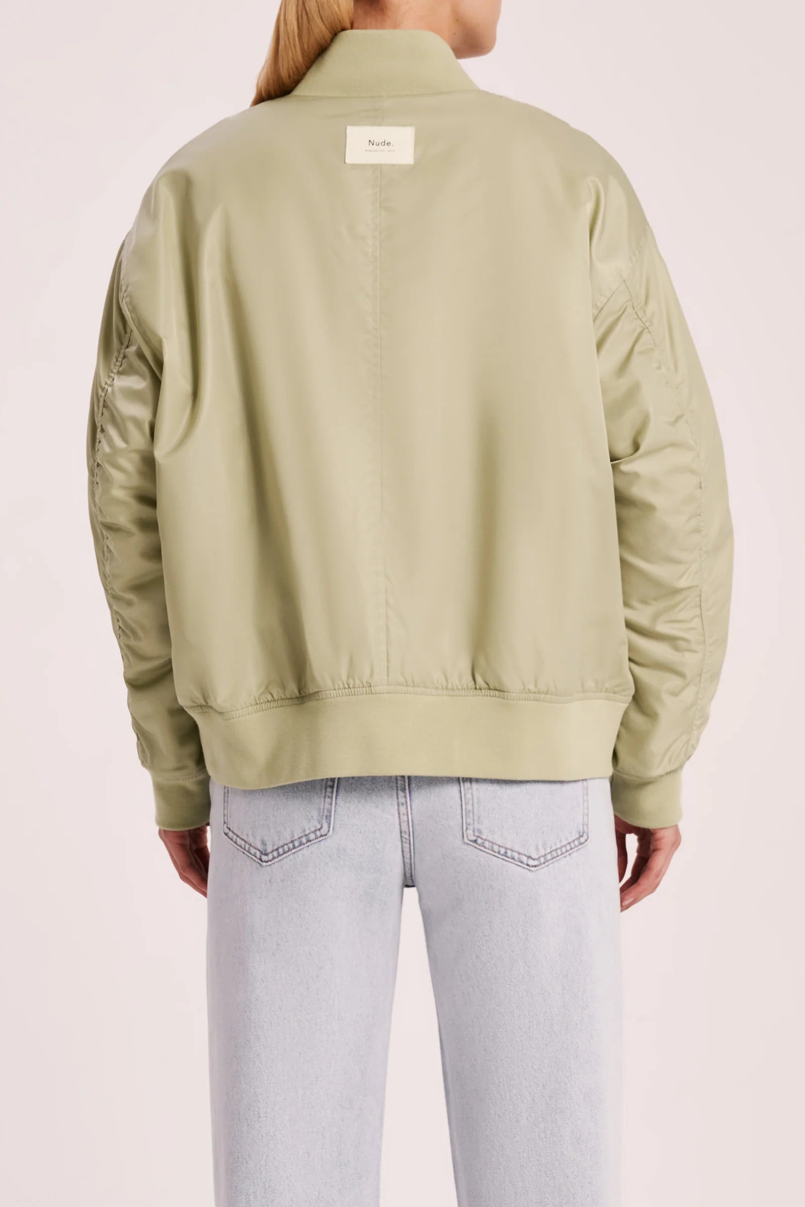 ALCOTT BOMBER JACKET - Stylish Bayleaf Green Lightweight Windbreaker for Men & Women | Perfect for Outdoor Activities, Travel & Casual Wear