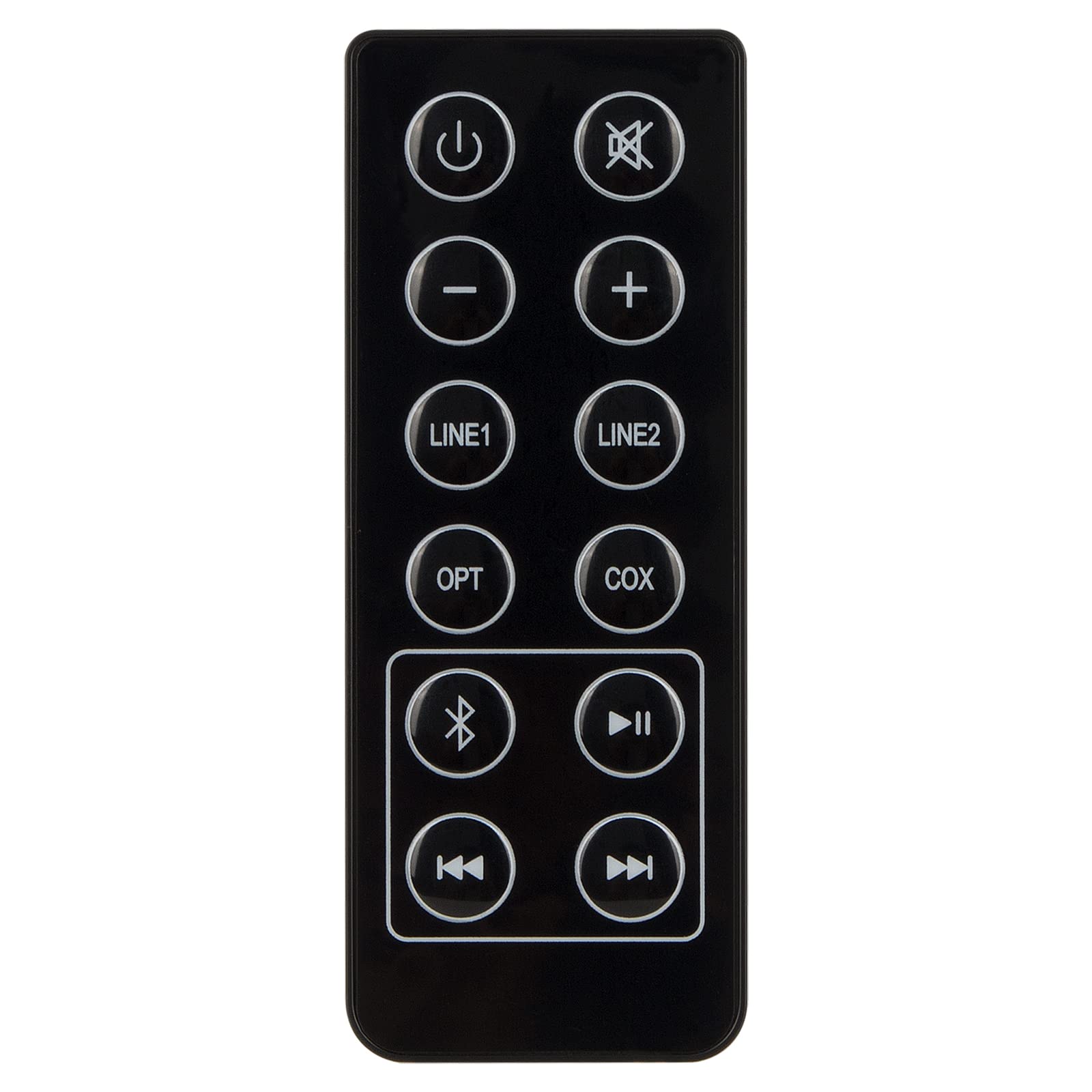 Edifier R1280DB Replacement Remote Control RC10E - Compatible with Bookshelf Speakers for Home Audio, Gaming, and Music Listening