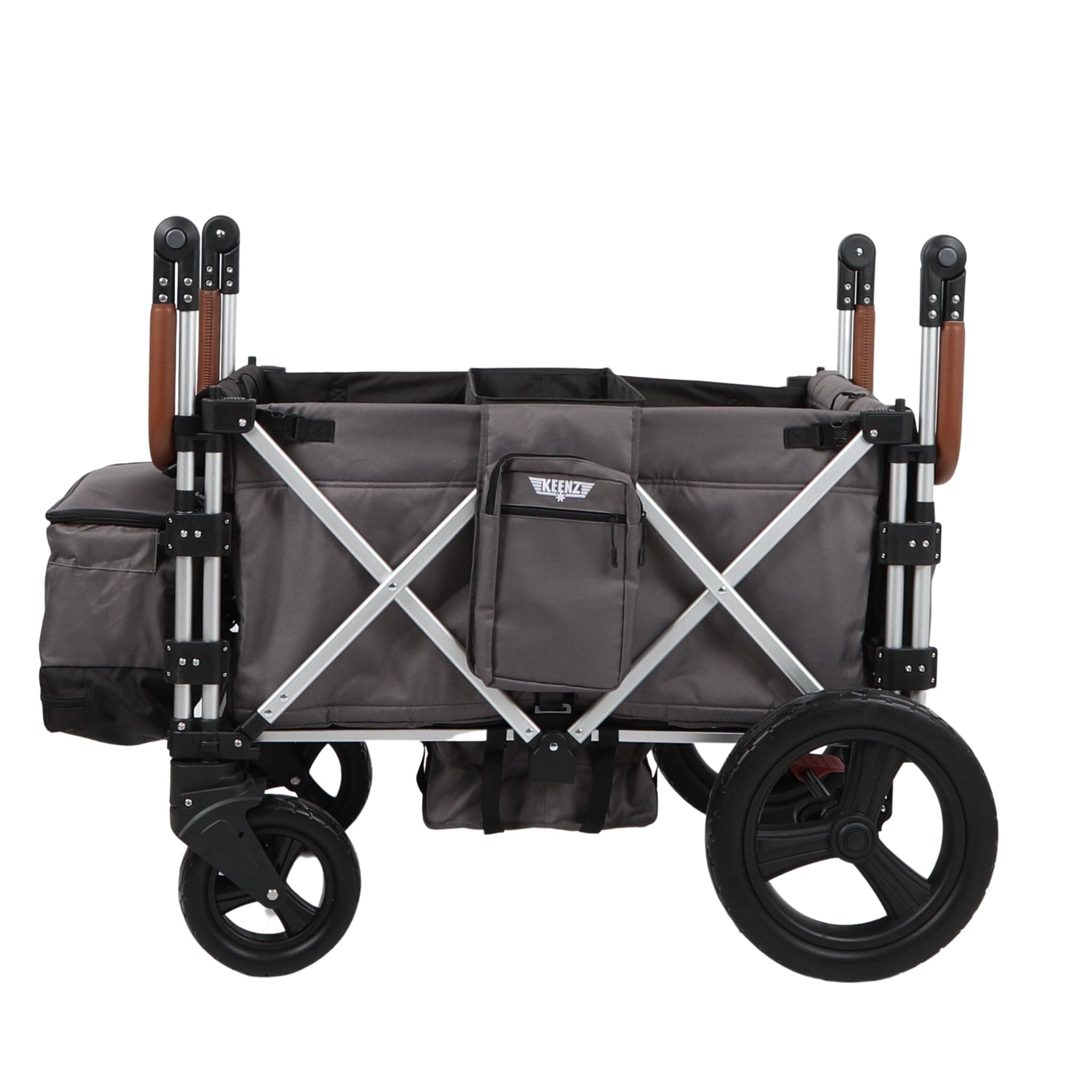 Keenz 7S+ 4 Passenger Stroller Wagon - All-Terrain Push Wagon for Kids & Toddlers | Perfect for Beach Trips, Park Outings & Family Adventures