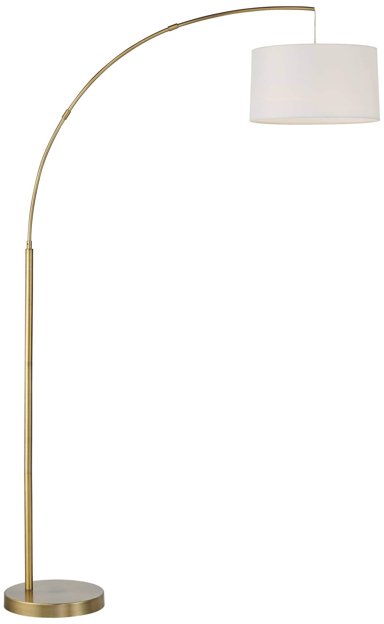 360 Lighting Cora Modern Mid-Century Arc Floor Lamp - 72