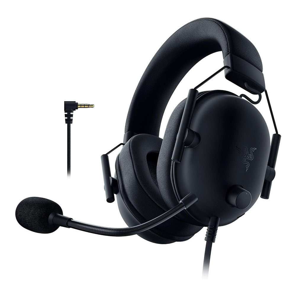 Razer BlackShark V2 X Wired Gaming Headset for PlayStation - Lightweight Esports Headphones with Noise Isolation, 7.1 Surround Sound | Perfect for Competitive Gaming, Streaming & Console Play (Black)