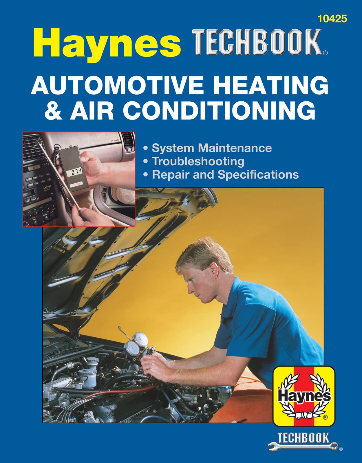 Haynes TECHBOOK Automotive Heating & Air Conditioning Repair Manual - DIY Car AC & Heater Fix Guide for Home Mechanics & Professionals | Perfect for Seasonal Maintenance & Climate Control System Troubleshooting