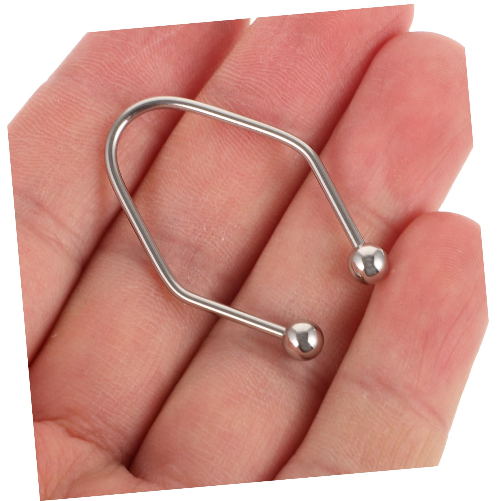 FOMIYES 2pcs Stainless Steel Dimple Trainer & Cheek Clip - Facial Exercise Tool for Natural Dimples Creation, Face Slimming & Beauty Care | Perfect for Home Use, Gym, or Travel