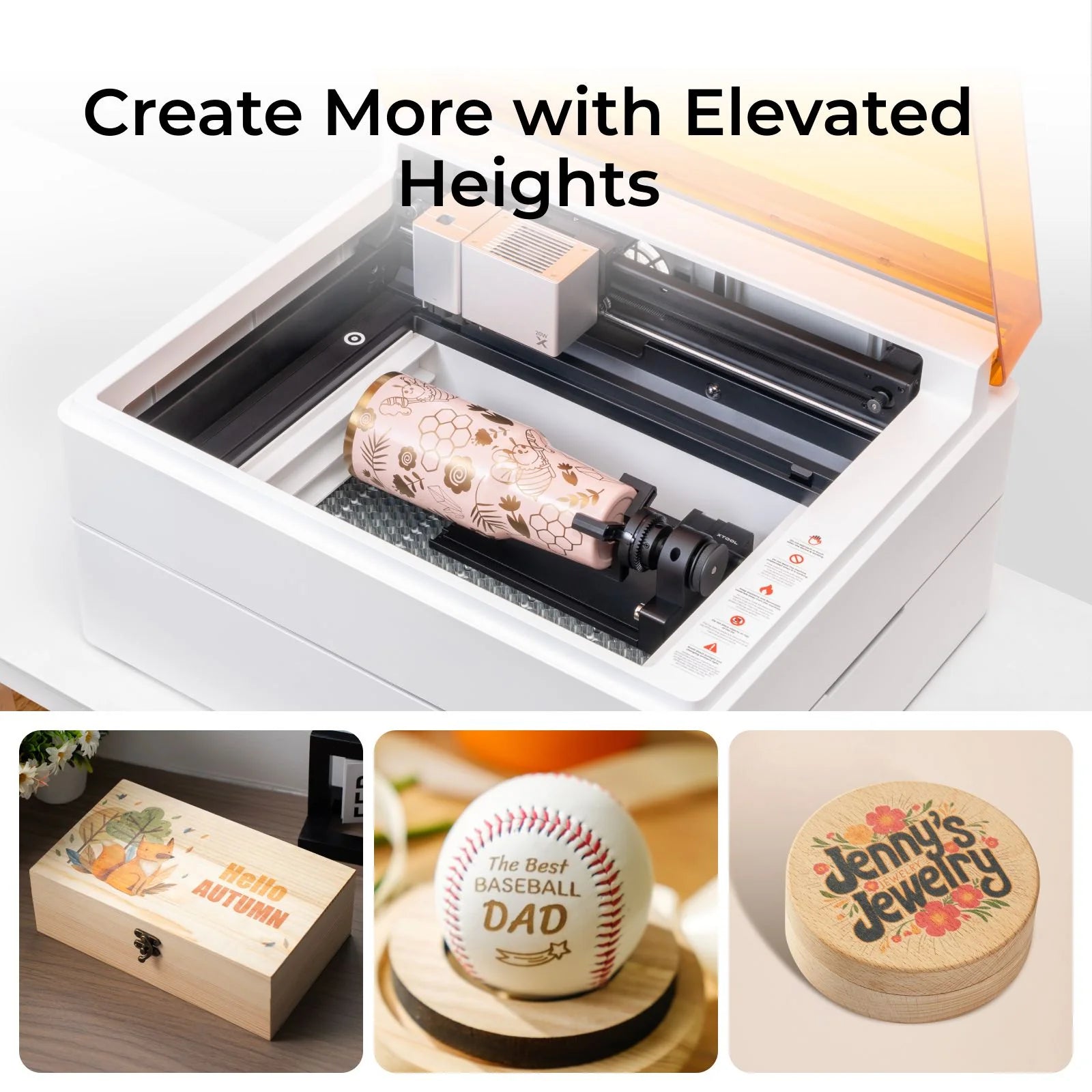 xTool M1 Ultra 20W Laser Engraver & Cutter Deluxe Bundle - Perfect for DIY Crafts, Woodworking, and Personalized Gifts