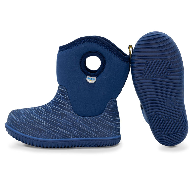 Jan & Jul Navy Blue Birch Toasty Dry Lite Boots for Kids - Waterproof Winter Boots for Boys & Girls - Perfect for Snow, Rain & Outdoor Play