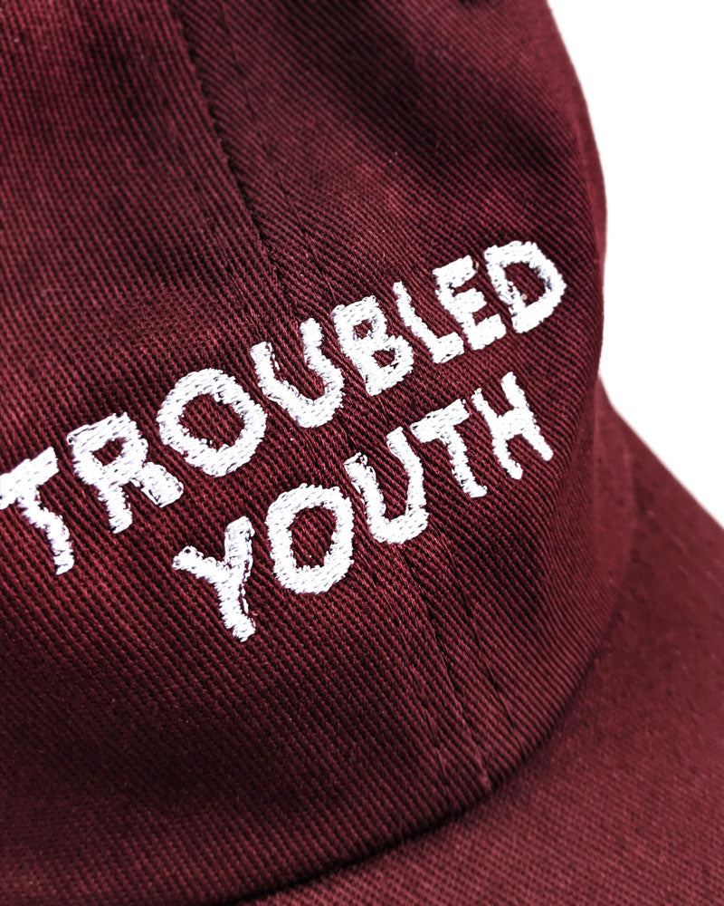 Troubled Youth Dad Hat - Trendy Adjustable Baseball Cap for Men & Women - Perfect for Streetwear, Casual Outfits & Outdoor Activities