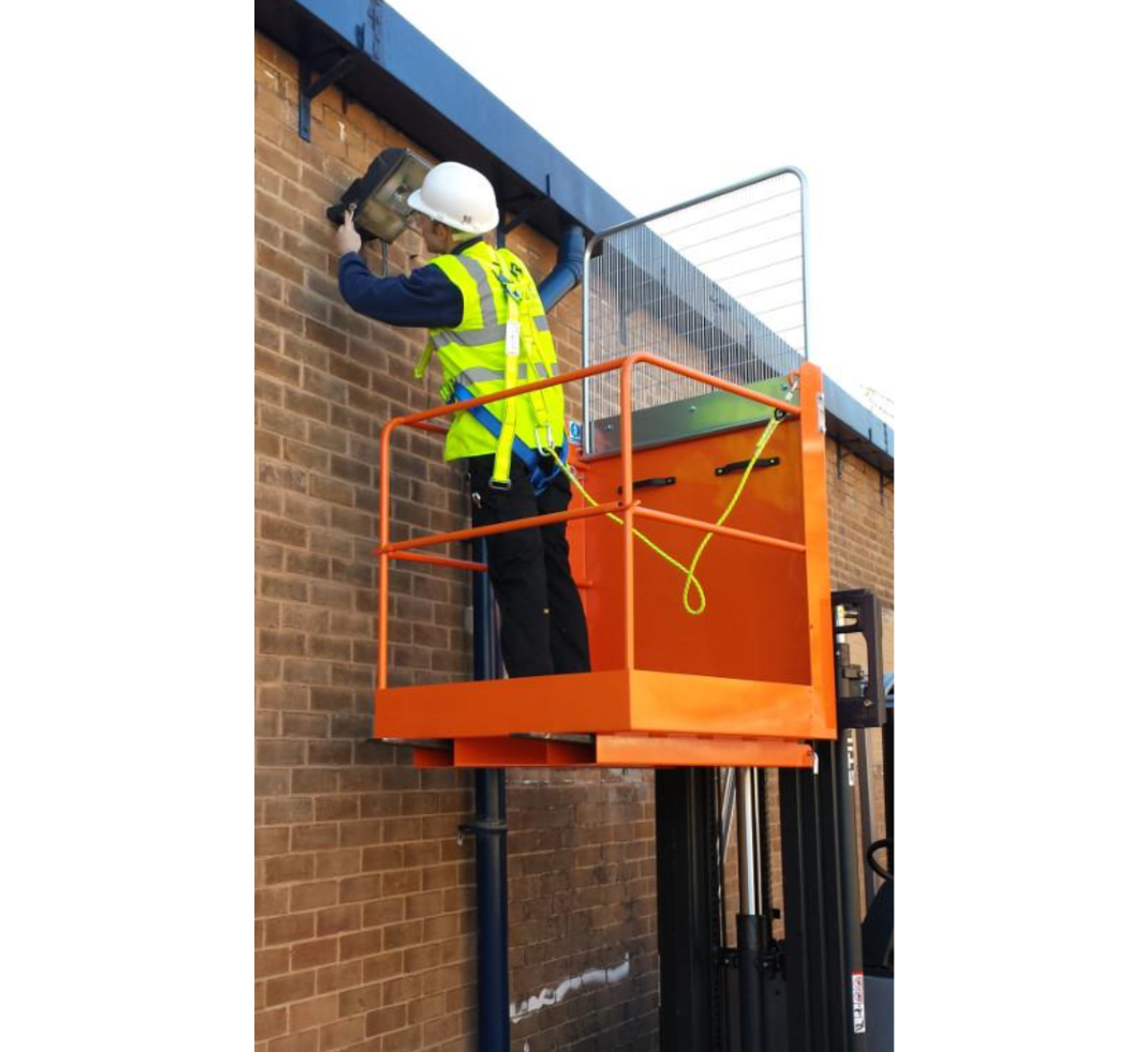 Forklift Access Platforms - Heavy Duty Safety Platforms for Warehouse & Industrial Use | OSHA Compliant | Perfect for Loading, Maintenance & Storage Operations