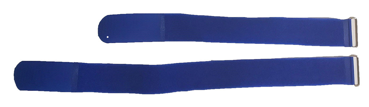 18-Pack Heavy Duty Velcro Straps with Adjustable Buckle - 12