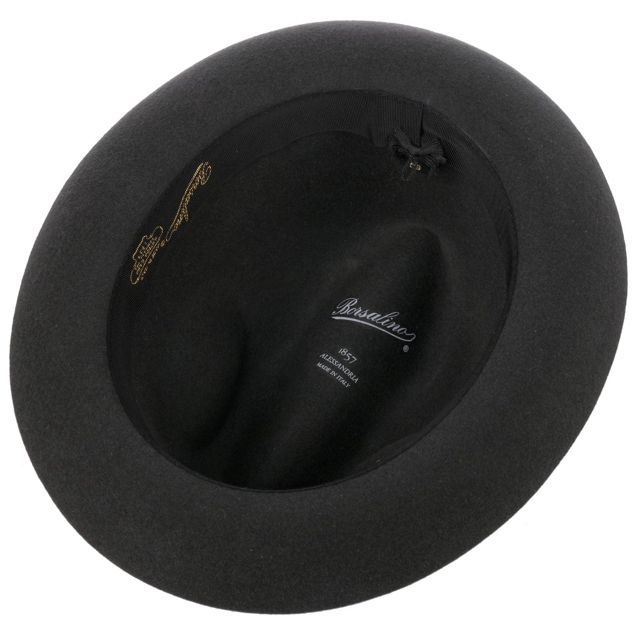 Borsalino Georgio Fur Felt Hat for Men - Classic Winter Fedora with Wide Brim - Perfect for Outdoor Events, Weddings & Cold Weather Fashion