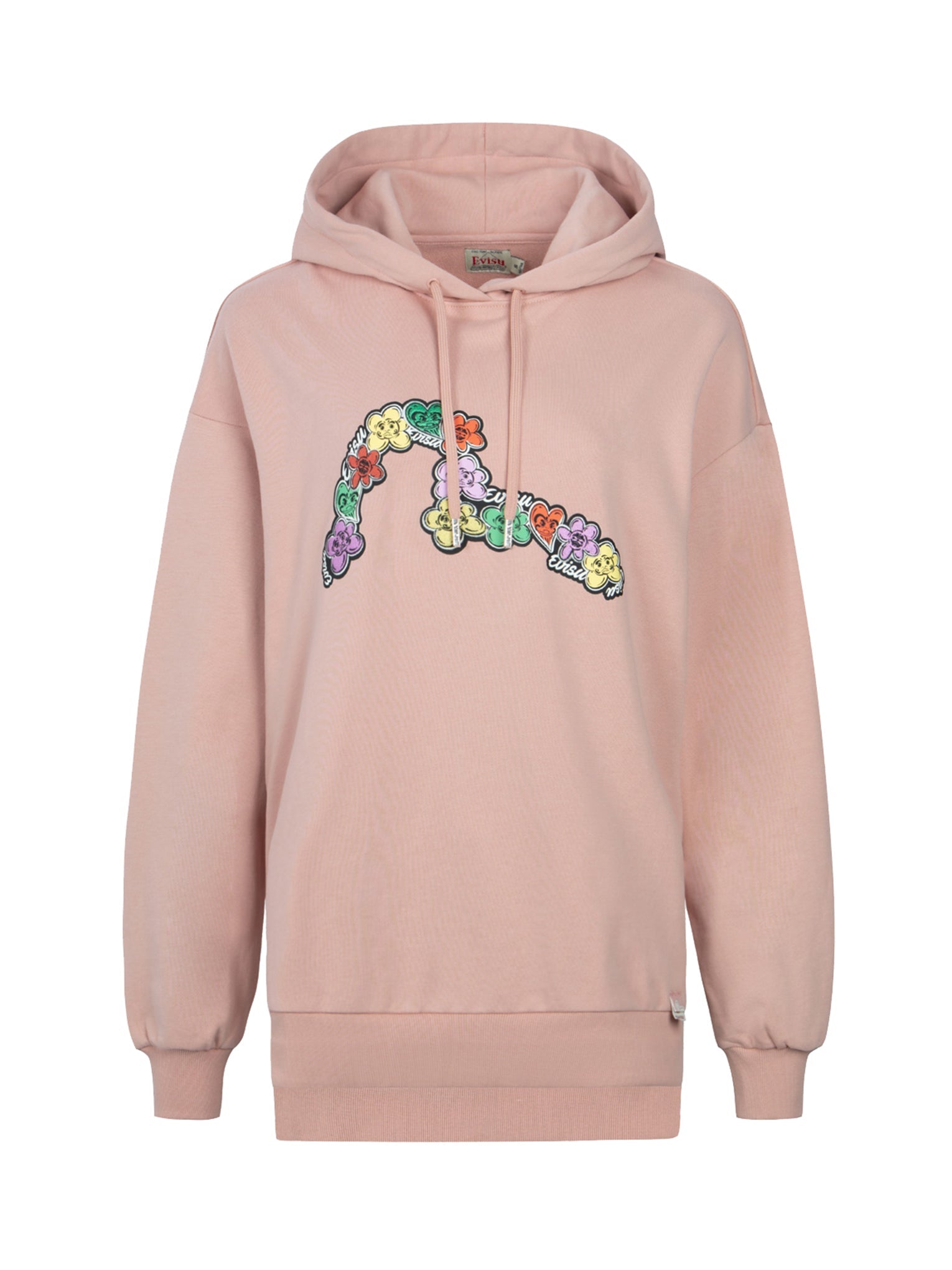 Daruma Floral Seagull Print Oversized Sweatshirt - Women's Japanese Style Loose Fit Pullover Hoodie for Casual Wear, Street Fashion & Loungewear