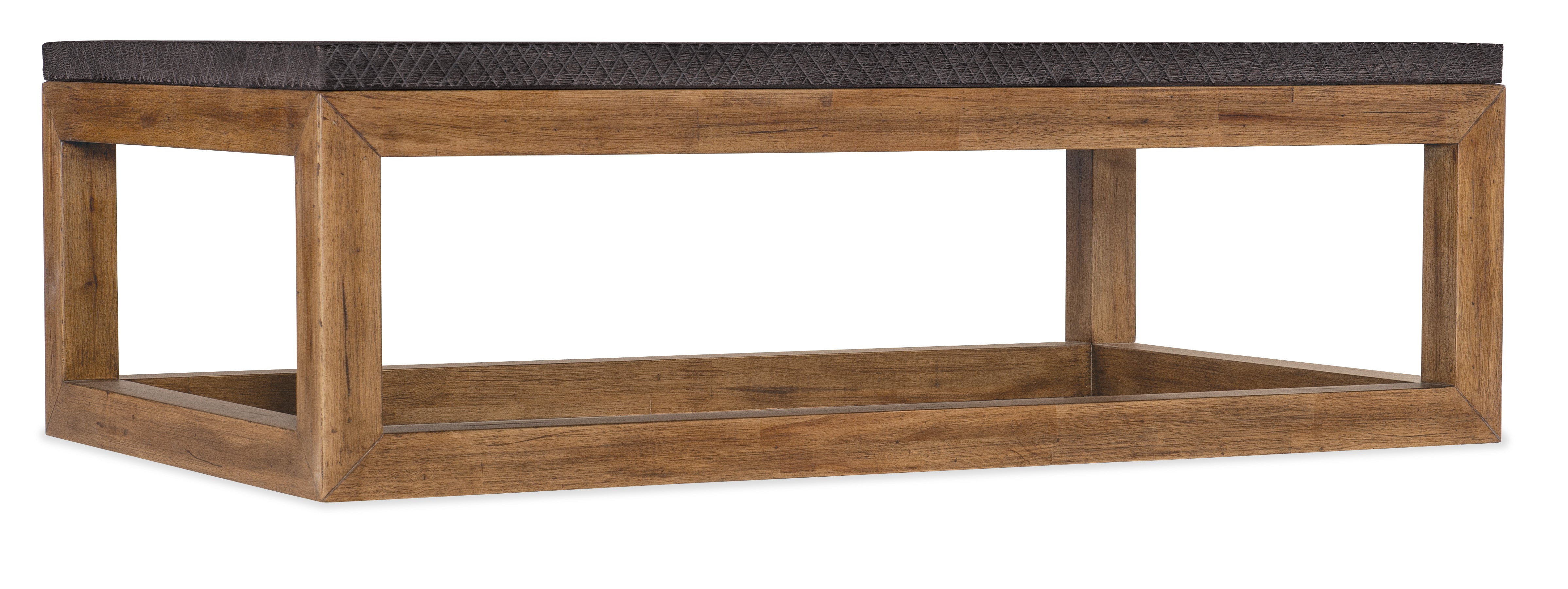 Big Sky Cocktail Table - Modern Round Coffee Table for Living Room, Bar & Lounge - Sturdy Wooden End Table with Storage Shelf - Perfect for Small Spaces, Apartments & Home Decor