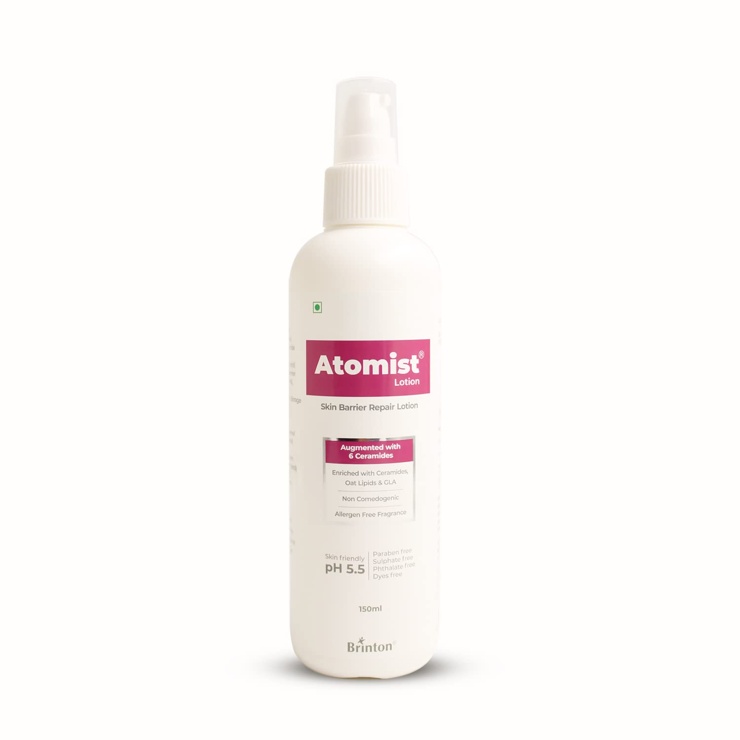 Brinton Atomist Lotion 150gm | Moisturizing & Nourishing Skin Care | Perfect for Dry Skin Relief & Daily Hydration