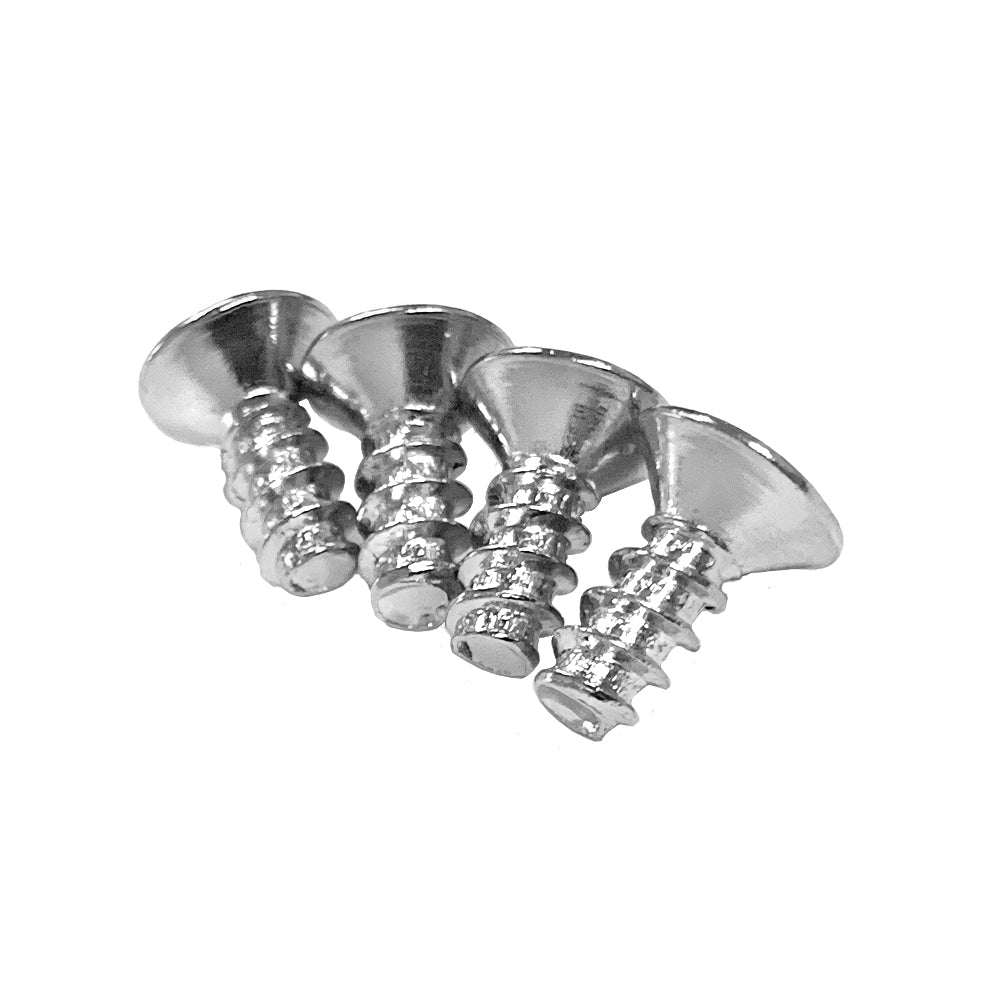 Black or Silver Fan Screws - 4 Pack in Various Sizes | Secure Mounting for PC Cooling Fans, Electronics & DIY Projects