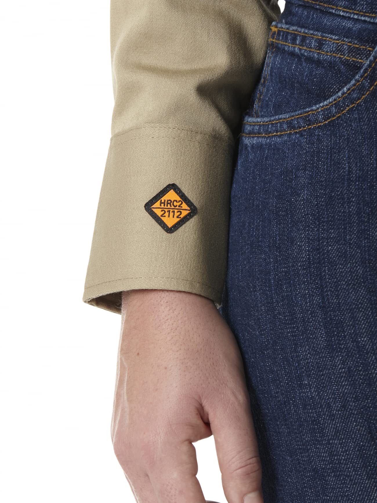 Wrangler Women's Flame Resistant Long Sleeve Shirt - FR Work Shirt for Safety & Comfort - Perfect for Construction, Oilfield & Outdoor Jobs