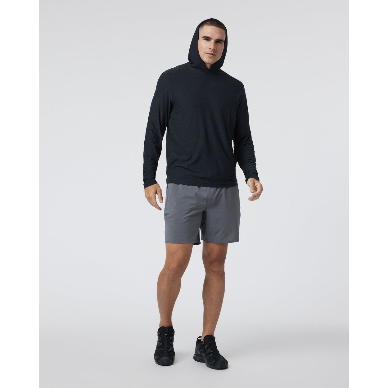 Vuori Men's Strato Tech Hoodie - Lightweight Performance Hooded Sweatshirt for Running, Gym & Outdoor Activities