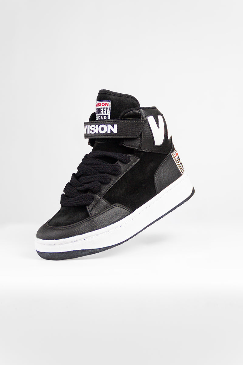 Vision Unisex Mc 1400 Black White Sneakers - Comfortable Casual Shoes for Men & Women - Perfect for Running, Walking & Everyday Wear