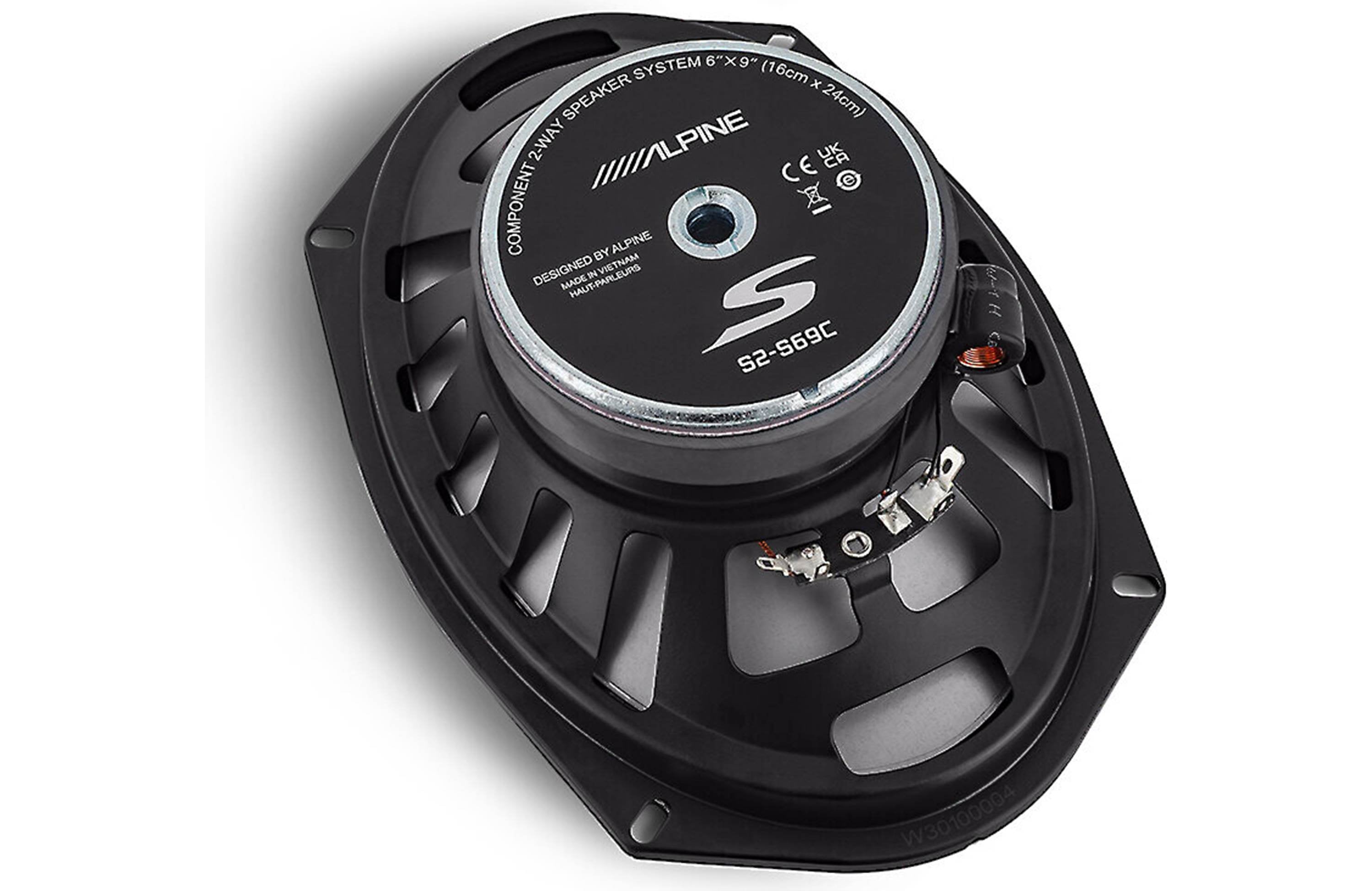 Alpine S2 S69C S Series 6x9 Inch High Performance Component Car Speaker System - Perfect for Car Audio Upgrades and Enhanced Sound Quality