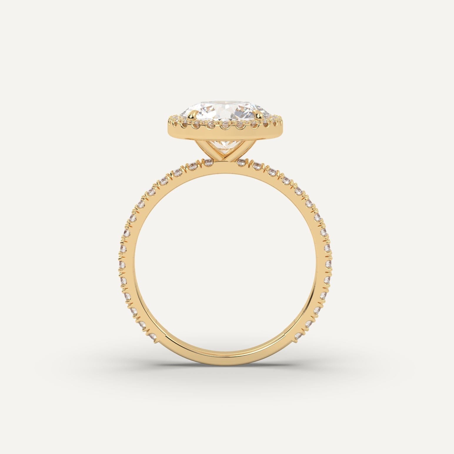 2 Carat Round Cut Diamond Ring - 14K White Gold Solitaire Engagement Ring for Women | Perfect for Proposals, Weddings & Anniversaries